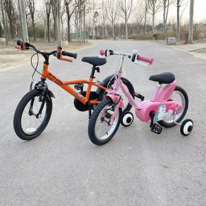 儿童自行车小轮子辅助轮寸 寸迪卡侬侧轮平衡护轮