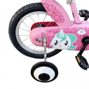 儿童自行车小轮子辅助轮寸 寸迪卡侬侧轮平衡护轮