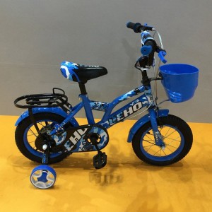 迷彩 儿童脚踏自行车bike 带后座 带车篮 儿童自行车带后座 带车篮