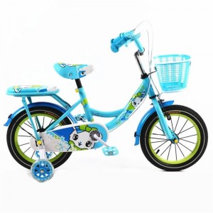 新款彩色标志12 14 16 18英寸儿童自行车3至8岁男童优质PU皮革后座女童