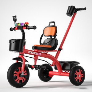 儿童三轮车宝宝婴幼儿手推车脚踏车1-3-5岁童车自行车遛娃神器