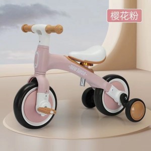 宝宝平衡车儿童滑行车脚蹬后辅助轮可一键拆卸平衡车儿童1·5岁宝