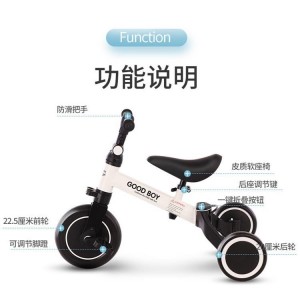 儿童三合一平衡车多种功能滑行滑步车1-3岁宝宝幼儿踏行车厂家直供