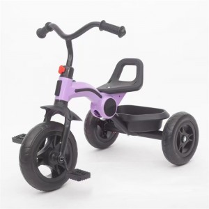 厂家供货儿童三轮车 宝宝1-3岁脚蹬三轮自行车新款带音乐灯光