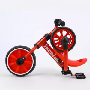 厂价直供新款多种功能儿童三轮车二合一宝宝三轮车可折叠