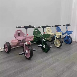 儿童三轮车脚踏车童车玩具宝宝手推单车1-3-5岁儿童骑自行车