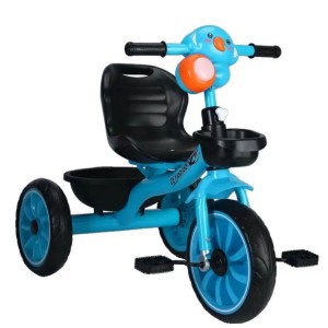 小孩婴儿骑玩具儿童金属三轮车儿童三轮车音乐和灯光