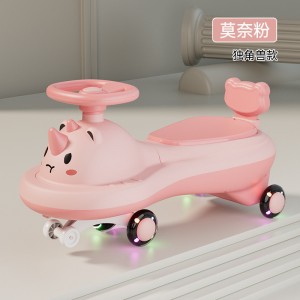 儿童扭扭车防侧翻大人可坐带音乐滑滑溜车手推万向轮宝宝
