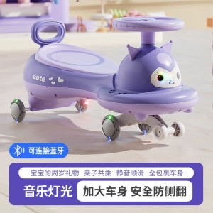 The new children&#039;s scooter anti-rollover baby roller can be used by 1 to 3 to 6 year olds