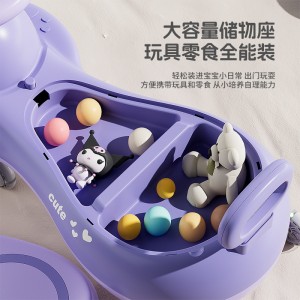 The new children&#039;s scooter anti-rollover baby roller can be used by 1 to 3 to 6 year olds