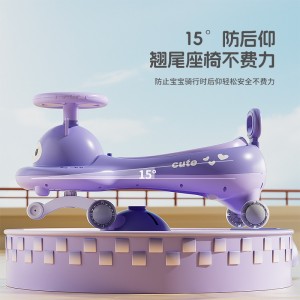 The new children&#039;s scooter anti-rollover baby roller can be used by 1 to 3 to 6 year olds