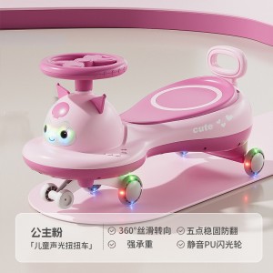 The new children&#039;s scooter anti-rollover baby roller can be used by 1 to 3 to 6 year olds
