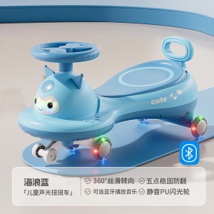 The new children&#039;s scooter anti-rollover baby roller can be used by 1 to 3 to 6 year olds