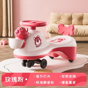 儿童扭扭车1-8岁小孩防侧翻摇摆车万向轮溜溜车静音轮小孩玩具车