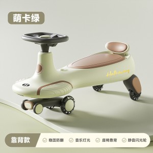 新款儿童扭扭车1-3-6岁男女宝宝溜溜车防侧翻大人可坐厂家