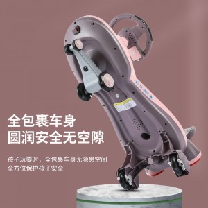 儿童扭扭车1-3-6岁万向轮男女摇摆宝宝妞妞玩具多种功能溜溜手推车