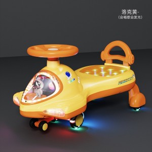 儿童扭扭车静音万向轮溜溜车仿真飞机1-5岁男宝女宝滑行车防侧翻
