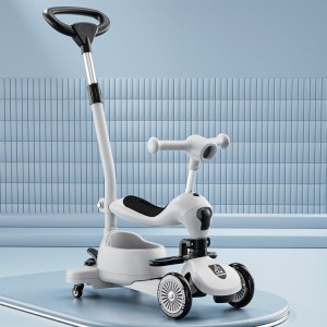 小童滑板车宝宝可坐可推可滑行婴幼儿多种功能滑行车0-3-6岁遛娃车