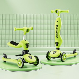 小童滑板车宝宝可坐可推可滑行婴幼儿多种功能滑行车0-3-6岁遛娃车