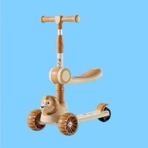 high quality outdoor kids toys 3 wheels kids scooter with lights multiple functions baby scooter