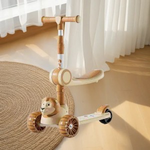 high quality outdoor kids toys 3 wheels kids scooter with lights multiple functions baby scooter