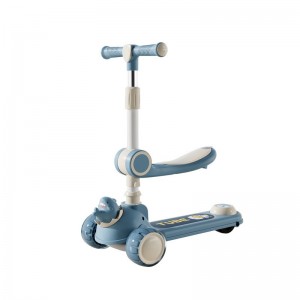 儿童滑板车2-14岁可坐可滑男女2宝宝溜溜车小孩单脚三合一滑滑车