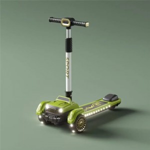 多种功能折叠儿童3轮儿童脚踏滑板车可折叠婴儿脚踏滑板车