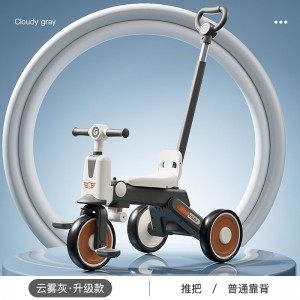 儿童脚踏车幼儿园户外小车单人三轮车踩踏车简易幼教童车玩具车