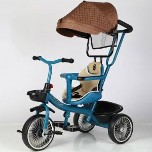 儿童三轮车脚踏车婴儿手推车座椅遛娃儿童推车脚踏车