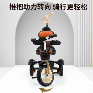 儿童三轮脚踏车1-3-5轻便宝宝自行车小孩子2-6岁大号手推车