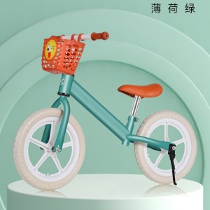 儿童平衡车滑步车2-6岁小孩自行车无脚踏溜溜车可调节双轮滑行车