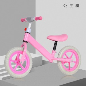 儿童平衡车滑步车2-6岁小孩自行车无脚踏溜溜车可调节双轮滑行车