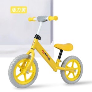 儿童平衡车滑行车2-6岁宝宝自行车无脚踏两2轮溜溜车可调节滑步车