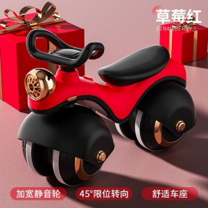 新款儿童平衡车1-5岁小孩宝宝滑行溜溜车防侧翻大轮玩具周岁礼物
