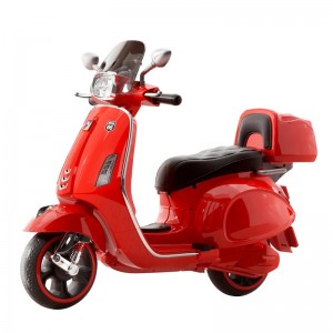 12v时尚电动儿童玩具婴儿MP3电池驱动三轮车带灯设计时尚骑摩托车