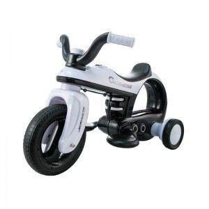 Children&#039;s three-wheeled electric bike, motorcycle, 3-6 year old, male and female babies, can ride, rechargeable battery car, toy stroller