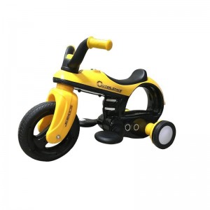 Children&#039;s three-wheeled electric bike, motorcycle, 3-6 year old, male and female babies, can ride, rechargeable battery car, toy stroller