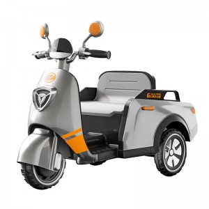 儿童电动摩托车三轮车男女孩宝宝车小孩可坐人充电双人遥控玩具车