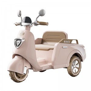 儿童电动摩托车三轮车男女孩宝宝车小孩可坐人充电双人遥控玩具车