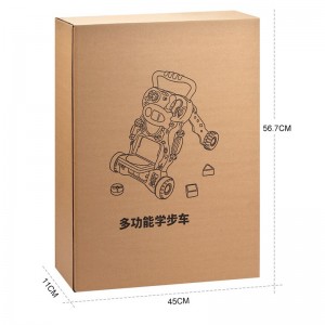 宝宝手推车婴儿学步车 多种功能防侧翻 8-16个月助步车 婴儿玩具