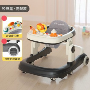 婴儿学步车防O型腿防侧翻宝宝多种功能助步车手推可坐walker