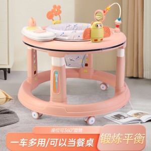 婴儿学步车男宝宝女孩小幼儿童防O型腿多种功能防侧翻起步车学行车