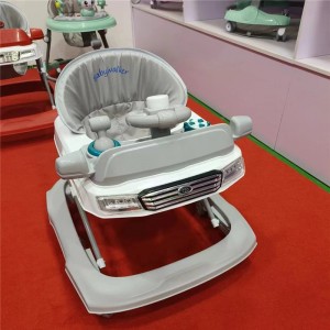 婴儿学步车防o型腿多种功能防侧翻一岁宝宝可坐助步车方盘学步车