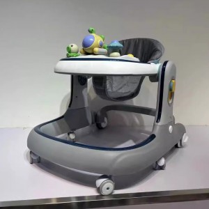 学步车防o型腿婴儿防侧翻多种功能宝宝手推车可坐可推脚步车学行车