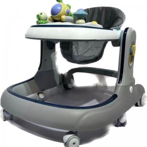 学步车防o型腿婴儿防侧翻多种功能宝宝手推车可坐可推脚步车学行车