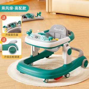 婴儿学步车防O型腿多种功能防侧翻男女宝宝助步学走路车早教玩具车