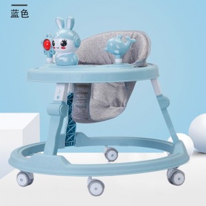 学步车防o型腿婴儿多种功能防侧翻宝宝可坐可推学行车起步车