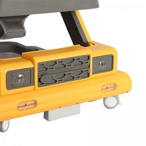 婴儿车轮助行器中国儿童学会走路卡通步行玩具椅音乐儿童助行器带塞子