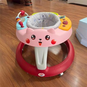 婴儿学步车防O型腿多种功能防侧翻女孩男宝宝可坐儿童助步车学步车