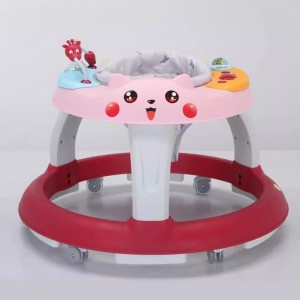 婴儿学步车防O型腿多种功能防侧翻女孩男宝宝可坐儿童助步车学步车